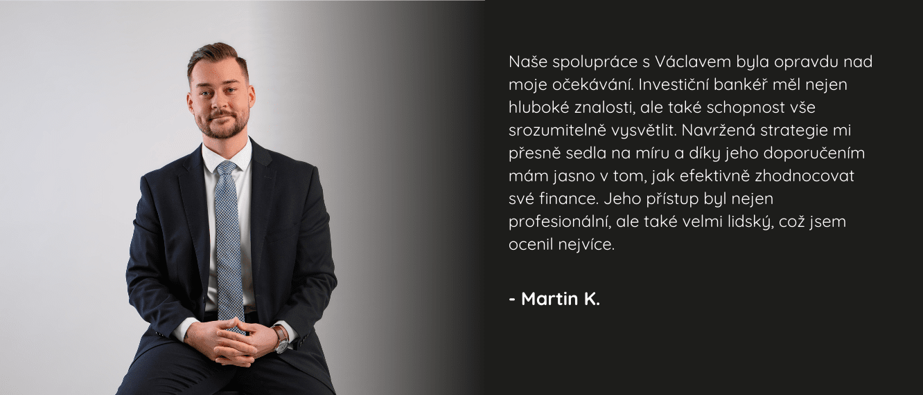 Investiční a hypoteční specialista - Václav Šťotka Reference klientů
